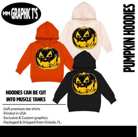 Retro Pumpkin Hoodies (Multiple Options)