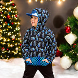 Neon Snowman Ryder HOODIE, Kids