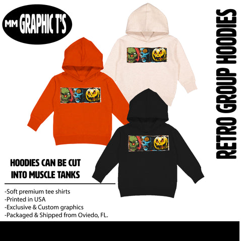 Retro Group Hoodies,  (Multiple Options)