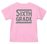 Sixth Checks Tee, (Multiple Options)