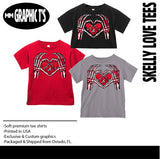 Skelly Love TEES, (Multiple Options)