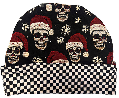 Santa Skull Beanie, (Multiple Options)