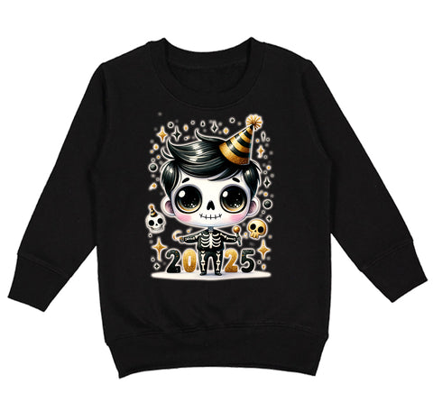 NY Skelly BOY Sweatshirt, Black