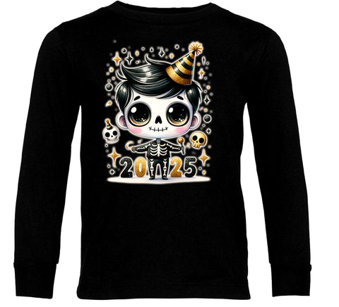 NYE Skelly Boy Tees & Long Sleeves