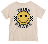 Smiley Third Tee, (Multiple Options)