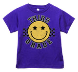 Smiley Third Tee, (Multiple Options)