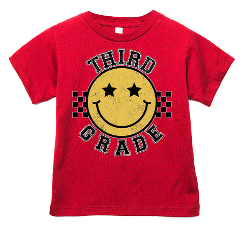 Smiley Third Tee, (Multiple Options)