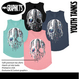 Surf Drip Skull Tank, (YOUTH)