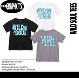 Wild Soul Skelly Tees, (Multiple Options)