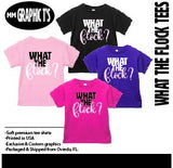 What the Flock Tees, (Multiple Options)