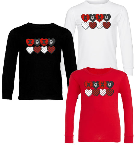 XOXO Candy Heart Long Sleeve (Multiple Options)