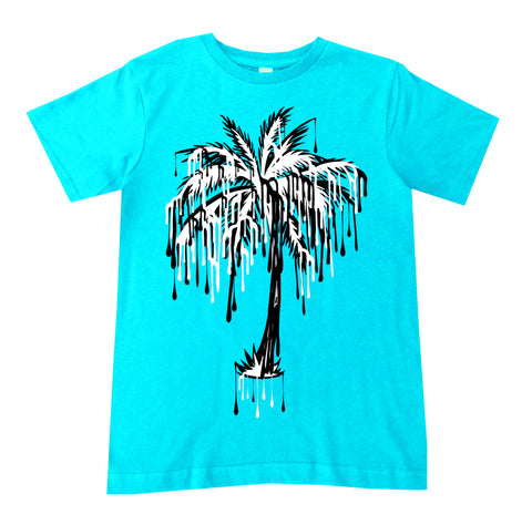 Drip Palm Tee, Tahiti (Infant, Toddler, Youth, Adult)