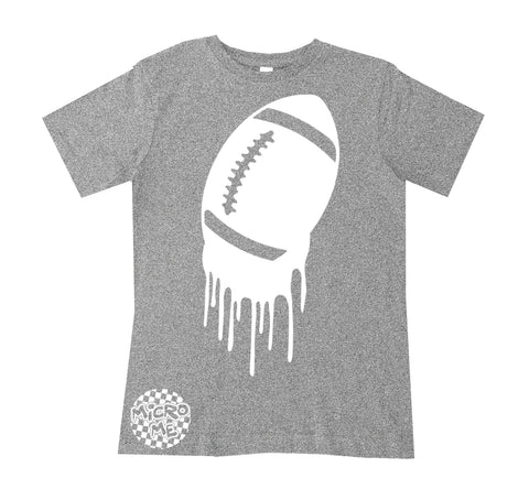 Football Drip Tee,  Heather (Infant, Toddler, Youth, Adult)