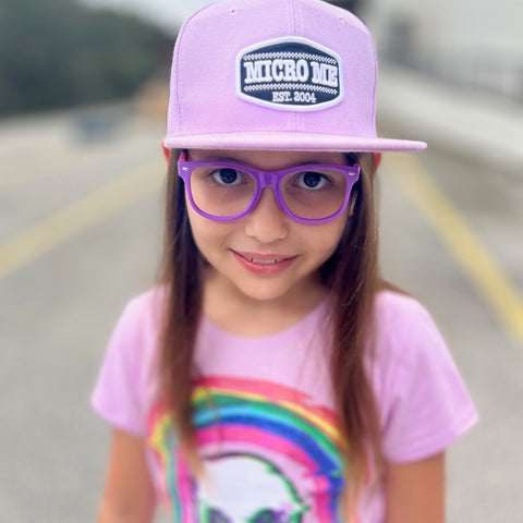 Lilac Snapback, (Infant/toddler)