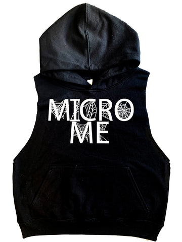 Micro Web FLEECE Tank, Black (Toddler, Youth, Adult)