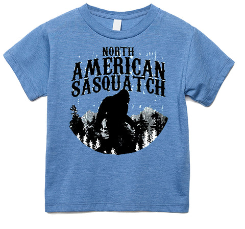 N. Am. Sasquatch Tee, Carolina (Infant, Toddler, Youth, Adult)