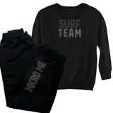 SURF Team Fleece CREW Set, B/B  (Toddler,Youth, Adult)