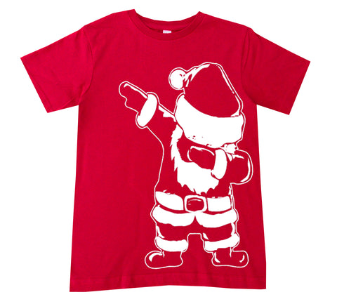 Santa Dab Tee, Red (Infant, Toddler, Youth)