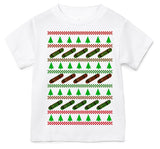 Skate Tree FairIsle Tee, White (Infant, Toddler, Youth, Adult)