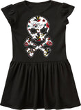 TAT-Skull Dress, Blk (Infant, Toddler)