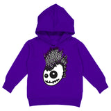 *Skully Checks Hoodie, Purple (Toddler, Youth, Adult)